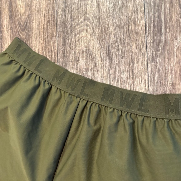 Madewell MWL Always Pull On Twill Pockets Comfy Everyday Green Shorts Olive Grn - Picture 8 of 10